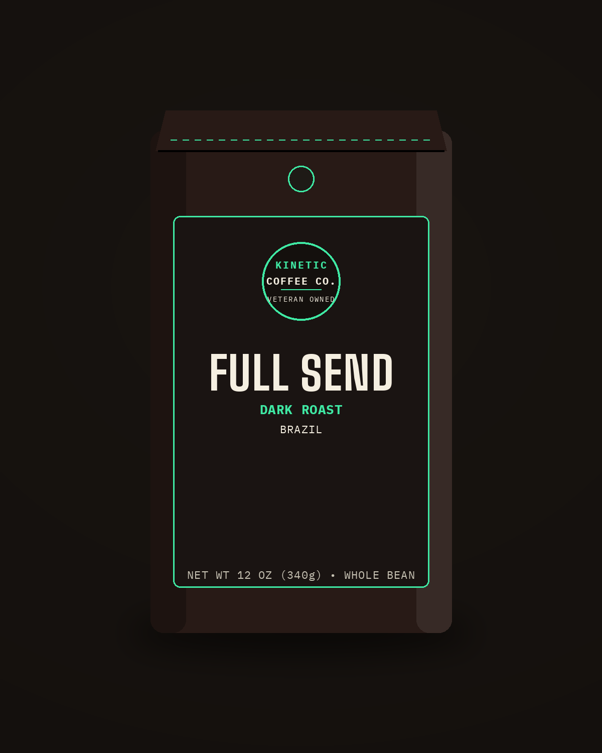 Full Send โ Kinetic Coffee Co.